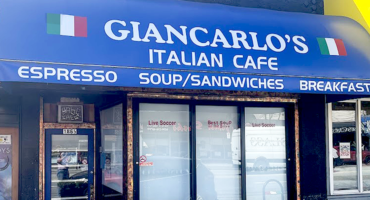 Giancarlos Italian Cafe Exterior