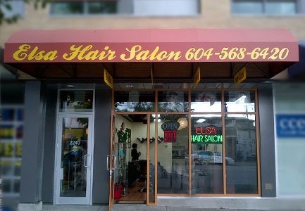 Elsa Hair Salon Exterior