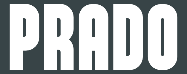 Prado White Logo on BG Centered