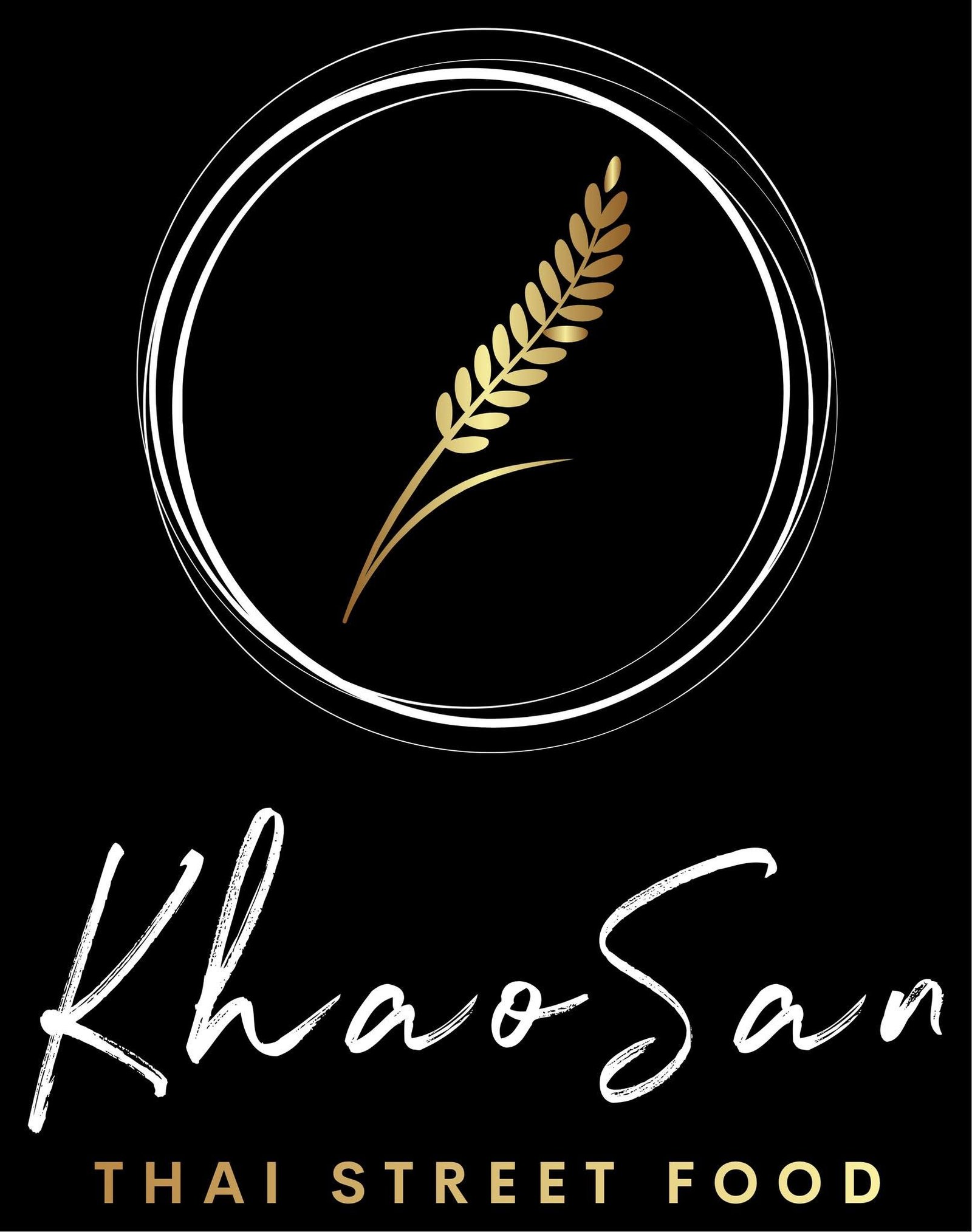 Khao San Thai Street Food Logo