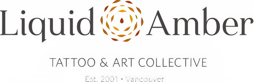Liquid Amber Tattoo Logo