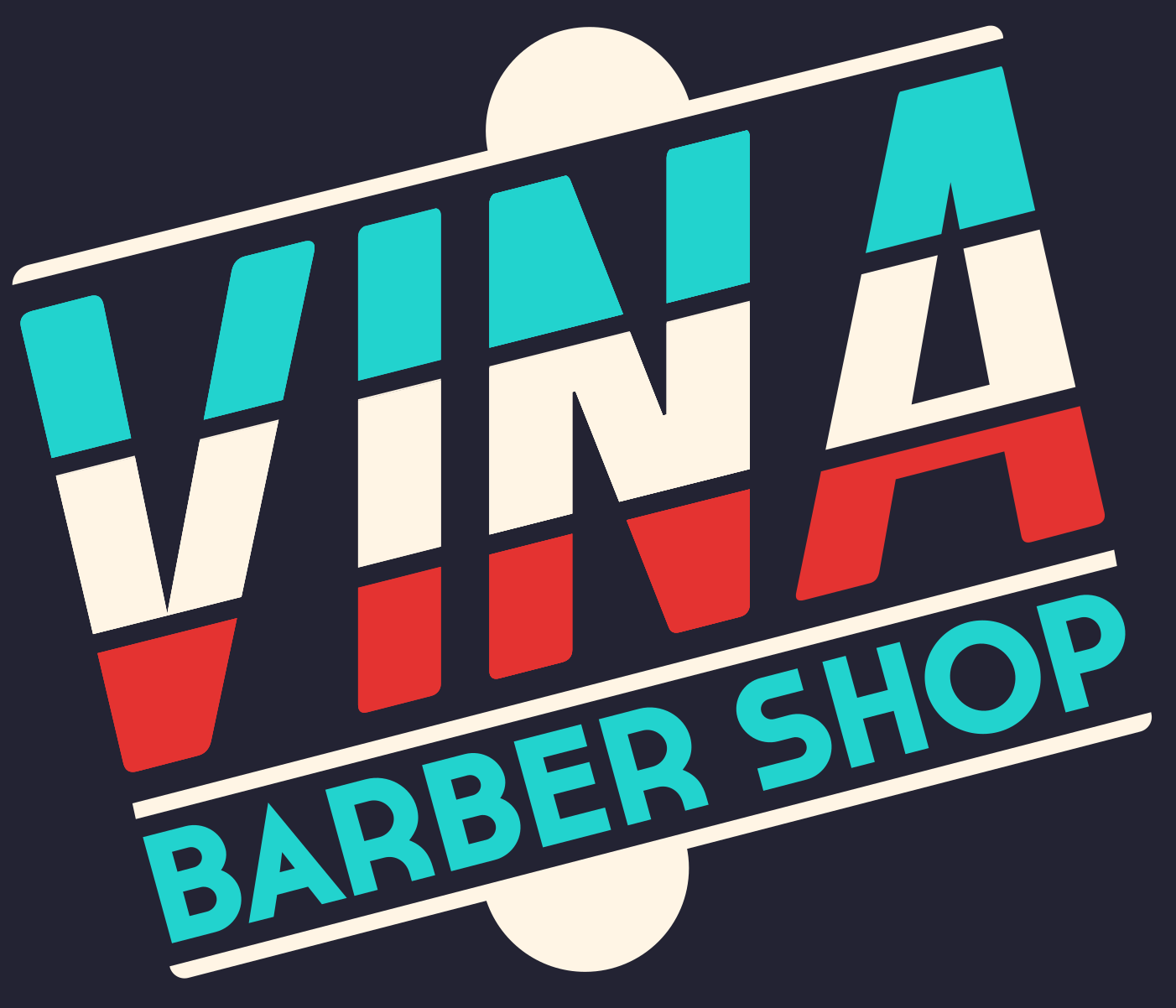 Vina Barbershop Logo
